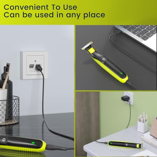 BENSN 5V1A Charger Compatible with Philips Norelco One Blade QP2724 QP2834 QP1924, Fit for Phillips QP6542 QP6552 QP4631 QP6507 QP6552 QP4530 MG5910 MG7910 MG9510 Electric Trimmer Charging Cord