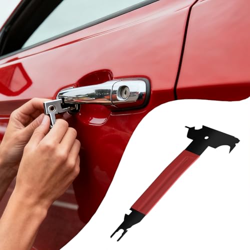 Extractor de paneles de coche con mango de acero para clips de camión y tractor 8
