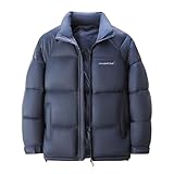 Generisch Daunenjacke Herren Steppjacke Kapuze Winterjacke Thermo Dicke Warm Jacken Winter Puffer...