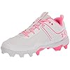 Under Armour Women's Glyde RM Softball Shoe, White (101)/White, 7