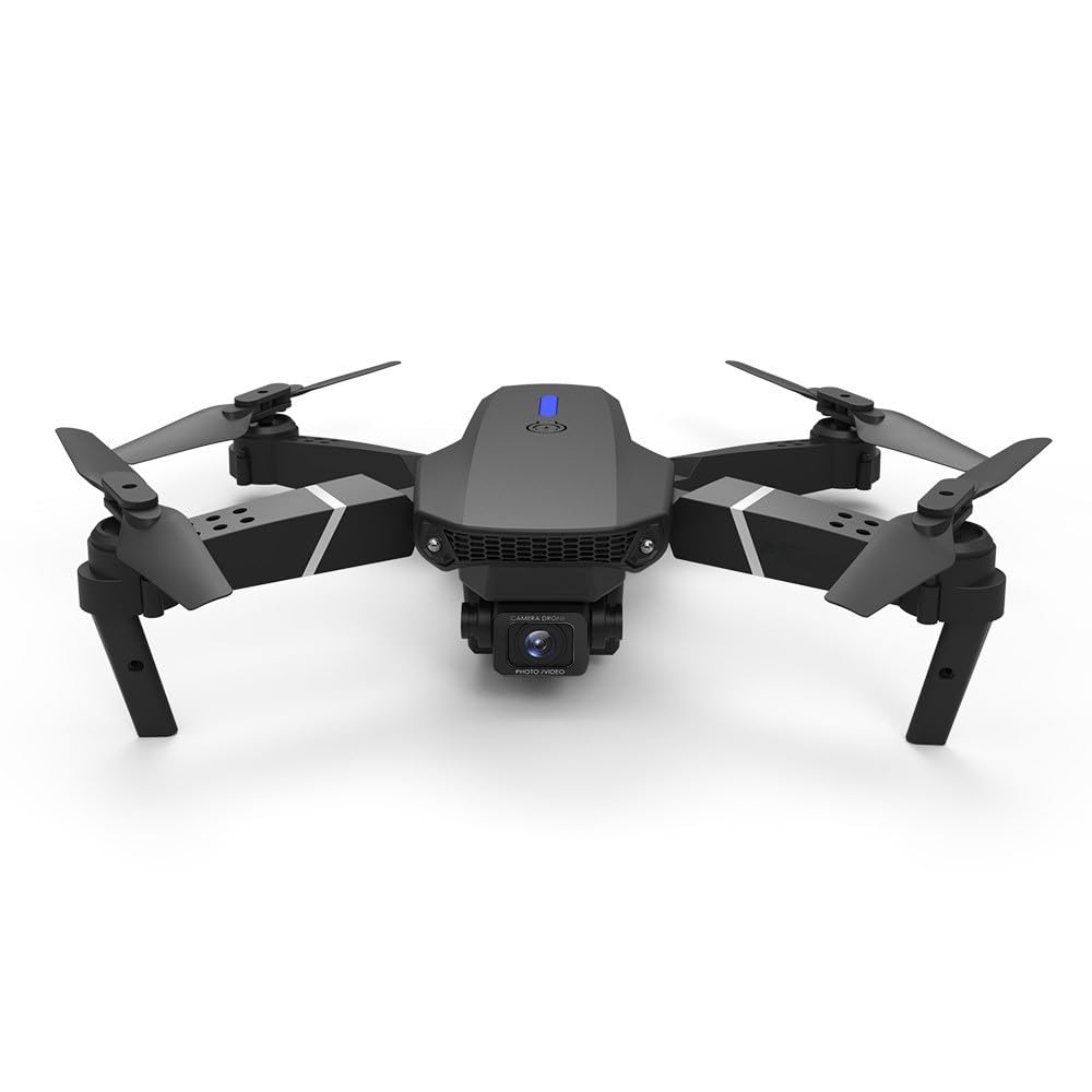 Aereo a controllo remoto con lungo tempo di volo, drone per fotografie aeree in 4K a 30 FPS, quadricoptero pieghevole con ritorno automatico (Remote controllo standard + 2 telecamere + 3 batterie)