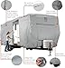 Classic Accessories Over Drive PermaPRO Travel Trailer Cover, Fits 22' - 24' RVs, RV Cover, Camper Cover, Travel Trailer Cover