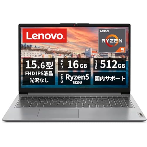Amazon.co.jp: Lenovo IdeaPad Slim 170 ノートパソコン 15.6インチ