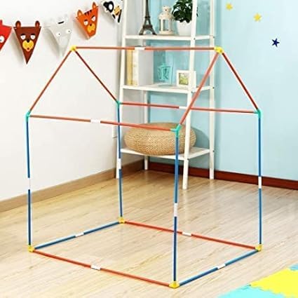 Image of Jumbo Size Light Weight Kids Play Tent House for 3-13 Year Old Kids Girls and Boys (Pink AIMILIUO)