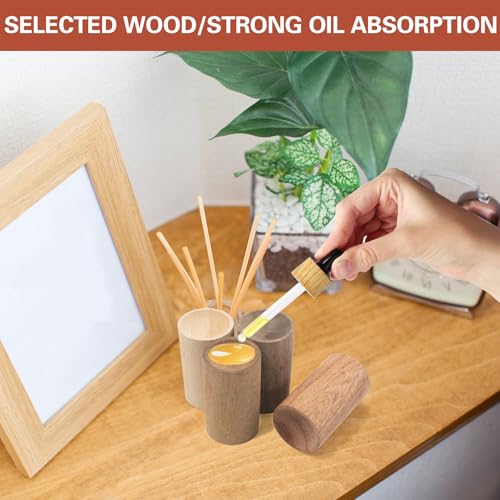 Difusores de Aceite Esencial de Madera 4 Piezas miniatura 5