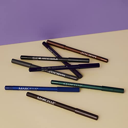 Marcelle Velvet Gel Waterproof Eyeliner, Twilight Purple, Hypoallergenic And Fragrance-Free, 0.04 Oz #TOP1