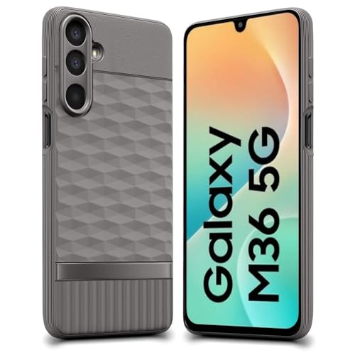 Image of Shockproof Case for Samsung Galaxy M36 5G / F36 5G | Full Camera Protection | TPU Flexible Back Cover for Samsung Galaxy M36 5G / F36 5G (Graphite Grey)