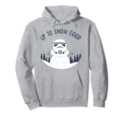 Sweat Star Wars Stormtrooper de Noël avec motif bonhomme de neige imprimé pour l'hiver