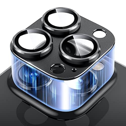 Uyiton für iPhone 14 Pro/iPhone 14 Pro Max Kameraschutz, Einteiliges Design Anti-Kratzer Kamera Schutz Linsenschutz Schutzglas für iPhone 14 Pro/iPhone 14 Pro Max-Lila