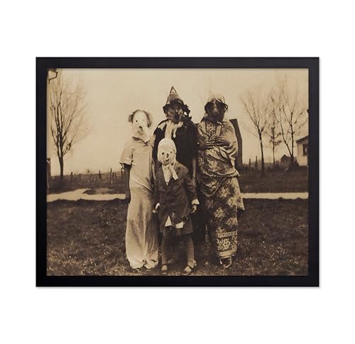 Poster Master Vintage Photograph Poster - Retro Gothic Print - Gift for Artist, Friend - Halloween,...