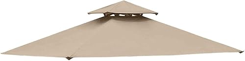 Toldo de repuesto para jardín de vientos para parrilla, cenador de refugio, estándar 350, color beige