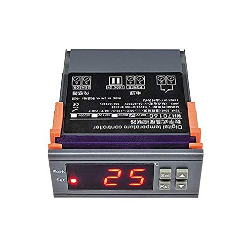 PAIDUOJI W7016C Thermostat à Affichage numérique, Refroidissement et Chauffage Commutateur de Commande du contrôleur de température d'aquarium (220V) Cover