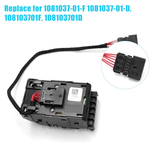 Image of Jaronx Compatible with Tesla Model 3 Window Switch, Left Front Side Driver Side Power Master Window Switch for Tesla Model 3 2017 2018 2019 2020, Replace for 1081037-01-F 1081037-01-D | Power Master Window Switch for Tesla Model 3 2017 2018 2019 2020, Replace for 1081037-01-F 1081037-01-D