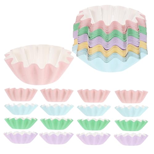 FUTUREORYY Forros para Cera Fundida Reutilizables 150 Unidades Tamaño Pequeño Resistente al Calor Color Transparente para Decoración de Bodas, Hogar y Fiestas, Soporte Práctico para Velas