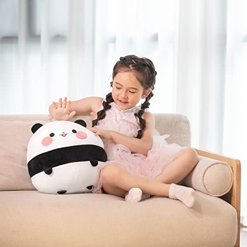 GAGAKU Plüschkissen 30cm Plüschtier Kuscheltie für Kinder Erwachsene süßes Stofftier Geschenk für Geburtstag Jahrestag (Panda)