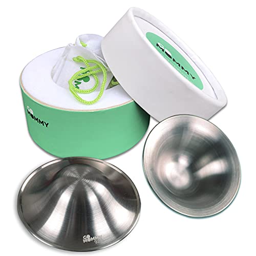 Nipple Shields for Nursing Newborn - Handmade 925 Silver Nursing Cups for Breastfeeding - Nipple Protector for Breastfeeding and Pregnancy - Nipple Covers for Women Breastfeeding- No Need Nipple Cream