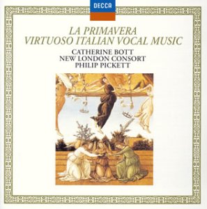 キャサリン ボット ルネサンス イタリア歌曲集 LA PRIMAVERA