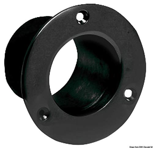 OSCULATI Douille en Plastique Noire pour Tuyau Cover