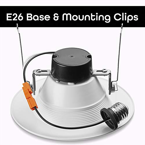 Geeni Prisma Plus Smart Wi-Fi Led Dimmable Rbgw Recessed Multicolor Downlight, Works With Alexa And Google Assistant (2700-6500K) 6", 2-Pack #TOP4