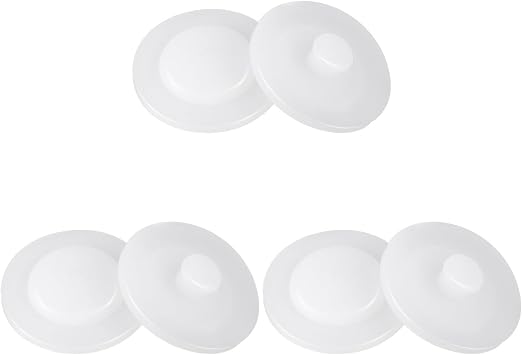 ABOOFAN Tumbler Accessories 6pcs Water Bottle Spill Stopper Silicone Leak Stopper Replacement Parts for Home and Travel