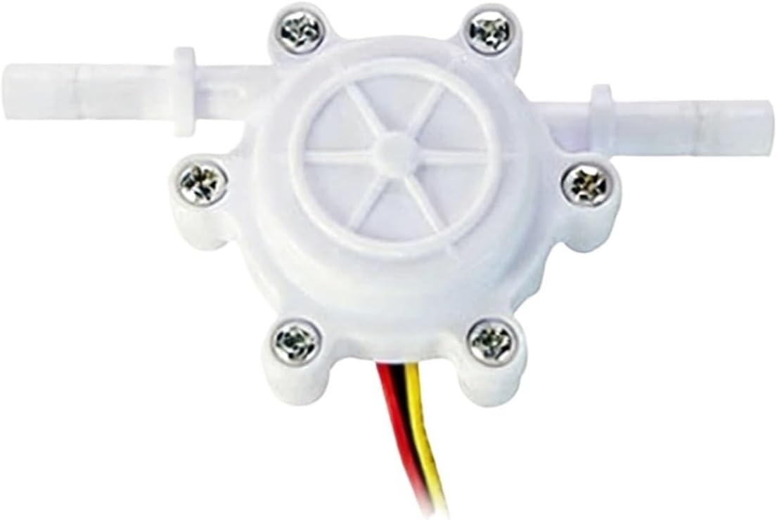 1PCS Coffee Machine Compact Water 0.2-8L/min Meter Flowmeter Counter Water Control 1/4" DIY Coffee Maker Parts(A5YD7HH1502541-E)