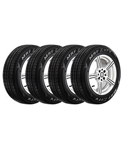 Image of MRF ZVTV 165 /70 R14 81S Tubeless Car Tyre (Set of 4)