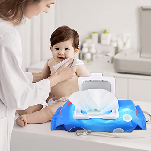 Wipe Warmer Usb Portable Baby Wipes Heater Thermal Warm Wet Towel Car Mini Tissue Paper Warmer Napkin Heating Box Cover (White) #TOP5