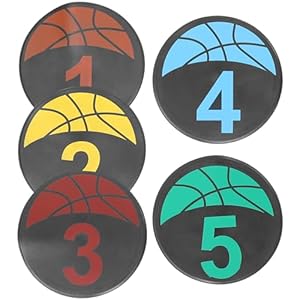 Milisten 1 Satz Nummernmarkierungen Spotmarkierungen