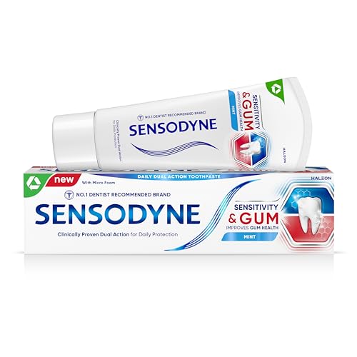 Sensodyne Sensitivity & Gum Fluoride Toothpaste, 75ml