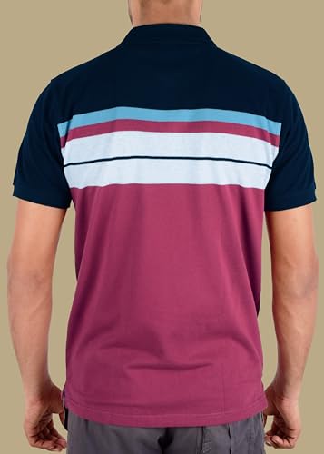 Image of 3BROS Men's Collor Neck Polo T-Shirt, Anti Stain and Half Sleeves, Cotton Blend, Regular Fit Tshirt for Men || Mens t Shirt