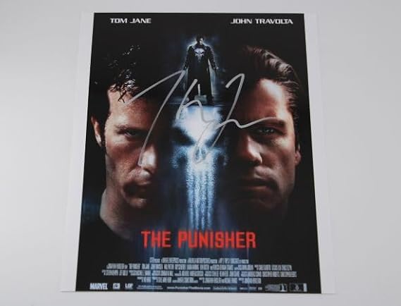 The Punisher 'Frank Castle' Thomas Jane Signed Autographed 8x10 Glossy Movie Poster Photo Loa