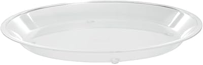 Cal-Mil Round Acrylic Dry Sampling Tray - 10
