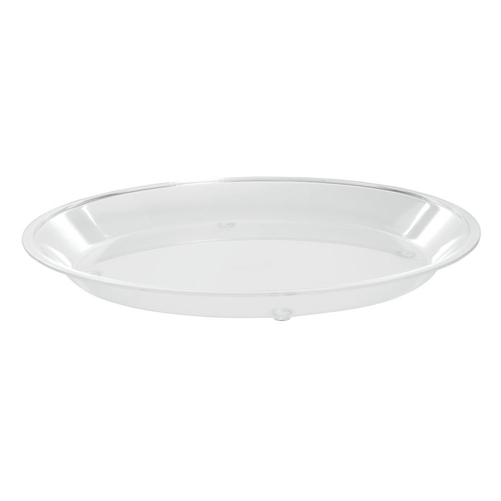 315-10 Shallow Food Serving Tray by CAL-MIL – Plastic, Clear, Model 315-10-12