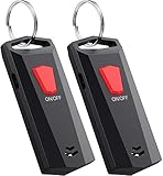 【Tracking mit extra großer Reichweite】: Egal wie weit weg Ihre Gegenstände sich befinden, diese starke 2,4GHz kabellos Technologie wird Ihnen helfen ihre Gegenstände wiederzufinden. Es ist möglich verlorene Gegenstände in einem Radius von bis zu 120m/393ft (ohne Hindernisse) wiederzufinden und Wände, Möbel und alles andere in Ihrem Haus dabei zu durchdringen.