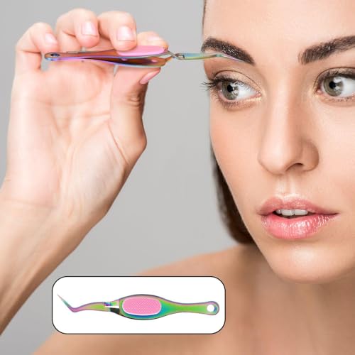 4 Stück Pinzettenwerkzeuge, Gebogene Pinzette, Edelstahlpinzette, Multifunktionale Pinzette, Geeignet Für Schönheit, Maniküre, Schmuckherstellung