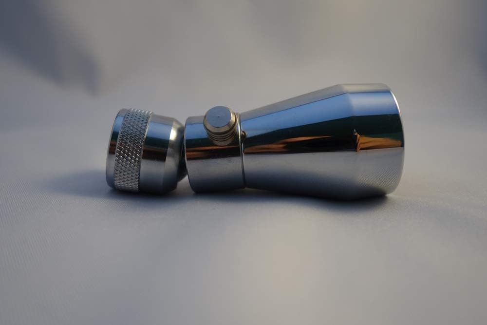 Jet Low Flow Brass Shower Head - Chrome