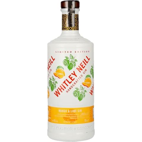 Whitley Neill MANGO & LIME GIN Limited Edition 43% Vol. 0,7l Cover