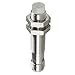 Telemecanique XS612B4PBM12 Universal Series Inductive Proximity Sensor, Multi-Function, Metal 12-mm Barrel, Non-Flush Mount, 3-Wire DC PNP Wiring, PNP Input, NC Output, M12 Micro-Connector