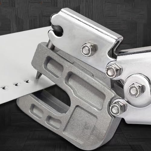 Pince perforatrice de plafond en acier pour traitement du matériel et pose de faux-plafond
