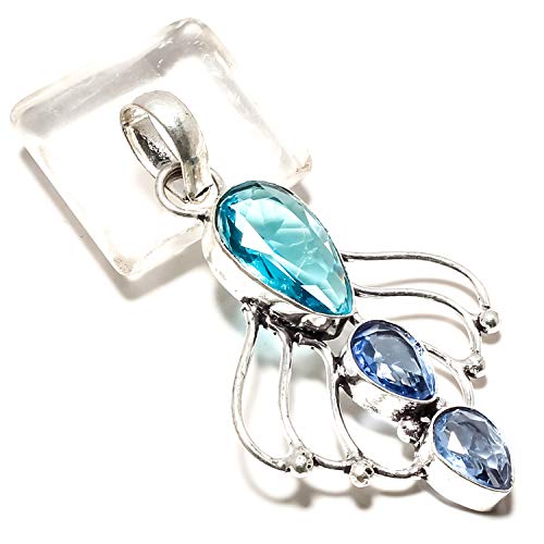 Pendentif topaze bleue tanzanite exprimez votre style unique