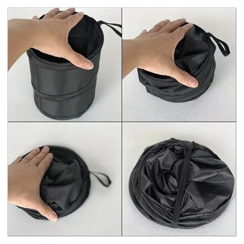 Basurero para coche portátil y bolsa plegable impermeable de viaje 4