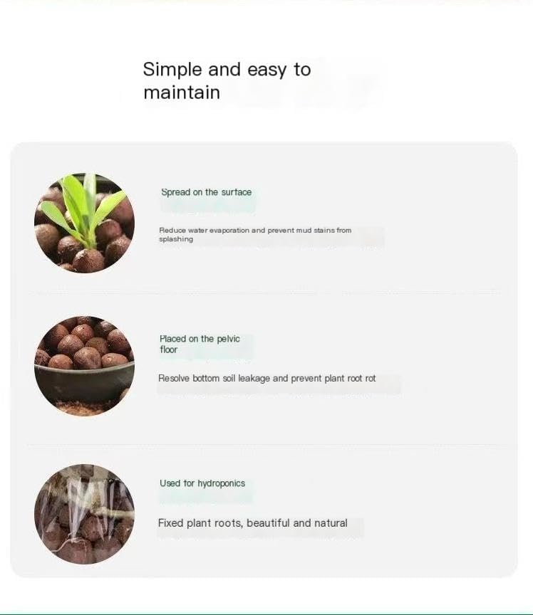 Clay Pebbles Succulents OrchidsHigh Porosity Ceramsite Drainage Pellets