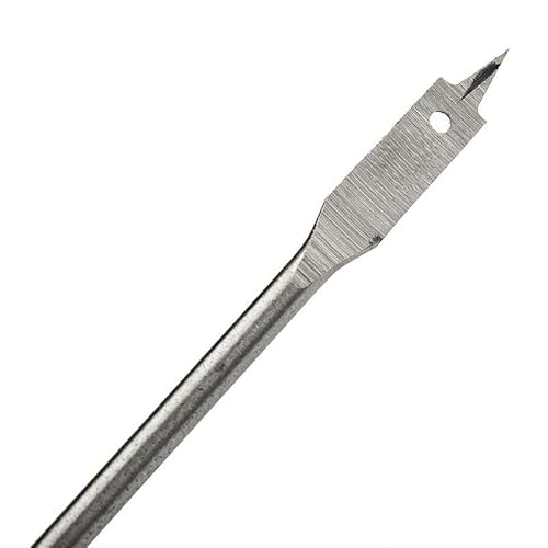 Brocas de pala, brocas planas para carpintería de 6 a 45 mm para elegir, plata/titanio-oro para taladros eléctricos, taladros de banco, madera blanda y dura, yeso, clínker, caja de espuma