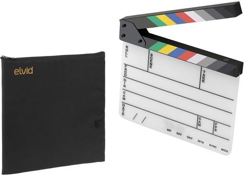 9 x 11"" Acrylic Dry Erase Production Slate with Soft Case Kit