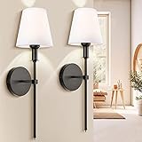 SoodMi Wall Sconces Sets of 2, Retro Industrial Wall Lamps, Rustic Wall Sconce FixtureBathroom Vanit
