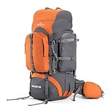 Tripole Walker 65 Litre Rucksack with Foldable Day Pack | Backpack for Trekking, Hiking and Backpacking | Laptop Sleeve | Rain Cover | Internal Frame - Image 2
