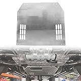 Catalytic Converter Shield Fits Ford F150 Skid Plate, Compatible with F150 Catalytic Converter Protection Shield 2009-2024 Aluminum (Silver)