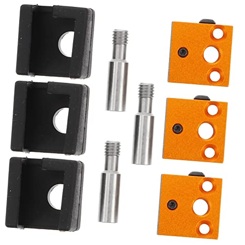 Baluue Heating Block Heat Sink for Printer Includes Throat Tube and Silicone Socks Compatible Crs and Other Models for P