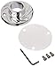 Krator Exhaust Tip Muffler Power Outlet Compatible with 2001-2010 Honda Foreman 500 and Rubicon 500 FourTrax ATV Polished Chrome