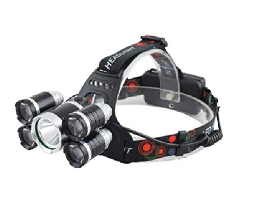PROTOS INDIA.NET ™ Big 5 LED Rechargable Weather Water Proof Head Lamp Flash Light LED Headlamp-picture-14
